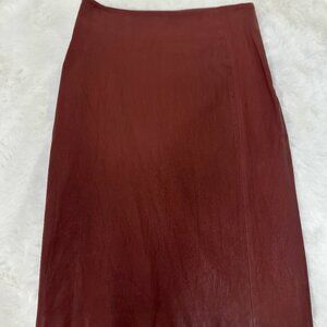 Diane von Furstenberg Women’s Leather Skirt